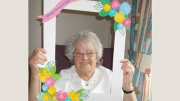 Mothering Sunday at Consett care home